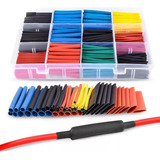 Kit Tubos Termo Retractil Cubre Cable Colores Mixtos 560pz