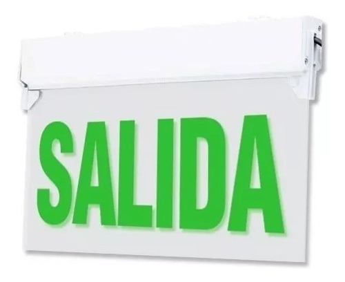 Cartel Salida De Emergencia Led Luminoso Señalizador