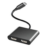 Adaptador Hdmi Doble Gmeaou Para 2 Monitores Usb