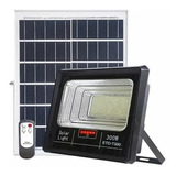 Foco Solar 300w 256led + Panel Solar Y Control Remoto