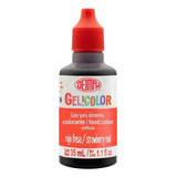 Colorante Vegetal En Gel Rojo Fresa 35 Ml