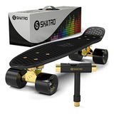 Monopatín Modelo Mini Cruiser. Tablero De Plástico De Estilo