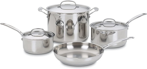 Cuisinart 77-7p1 Colección Inoxidable De Chefs-clásico De 7 