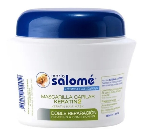 Mascarilla Capilar Keratin2 Maria Salome - mL a $89