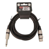 Cable Xlr (plug) A Xlr (f) Aurax 3m