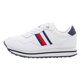 Tenis Tommy Hilfiger Angel Sneaker Casual De Mujer Original