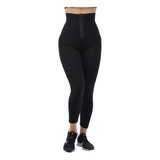 Calzas Leggins Con Polar Faja Ajuste Ganchos Torera