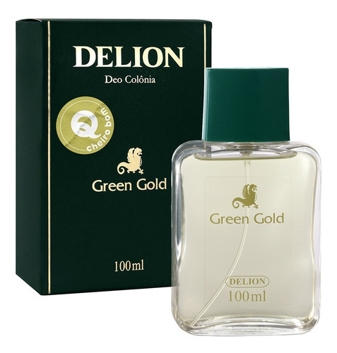 Deo Colônia Perfume Green Gold 100ml Masculinidade Na Pele