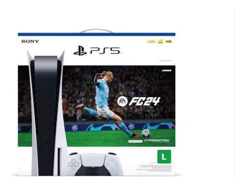 Console Playstation 5 + Ea Sports Fifa Fc 24 (com Nfe) - Modelo Nacional