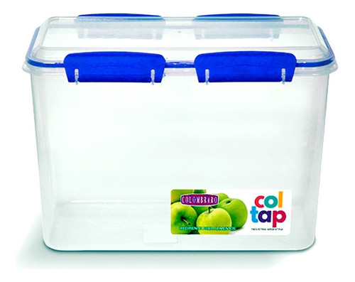 Contenedor De Alimentos Coltap N. 11 Art 9624 Colombraro Color Azul