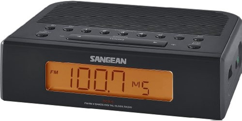 Sangean Rcr5bk Digital Amfm Radio Reloj Negro