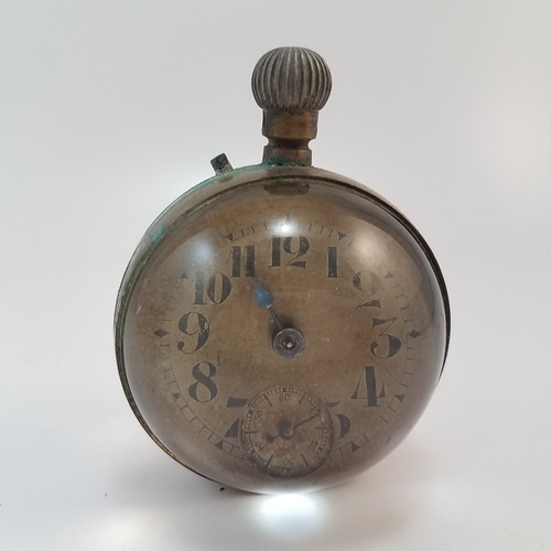 Antiguo Reloj Esfera Cristal Circa 1890 Estilo Lepine