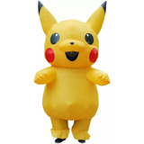 Disfraz De Pokemón Pikachú Inflable Para Niñ@ Cosplay Nuevo