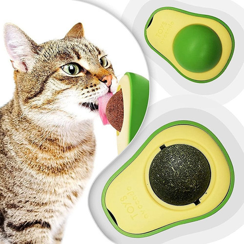 Juguete Bola Catnip Para Gatos Palta Pared