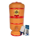 Filtro De Barro 5l Capacidade 10l Vela Tripla Ação