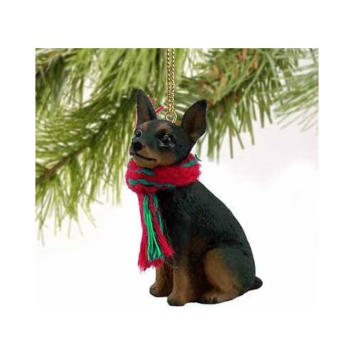 Pinscher Miniatura Ornamento Navideño, Delicioso