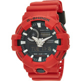 Casio G-shock Ana Digi Reloj Rojo Para Hombre, 200 Metros Re