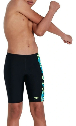 Jammer  Natación Hyper Junior 809531h-061  Blk/grn Speedo