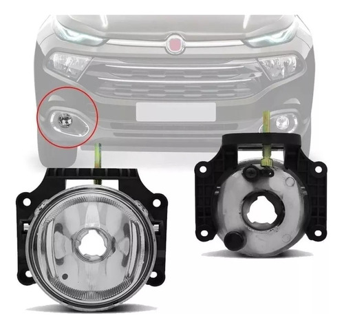 Faro Auxiliar Antiniebla P/ Fiat Toro 2019 2020 2021 Foto 5