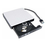 Grabadora De Reproductor De Cd Y Dvd Externo Usb 3.0 Unidad 