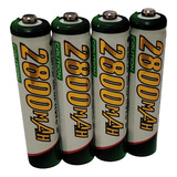 Pilas Recargables Aaa Marca Ttt 2800 Mah Excelentes