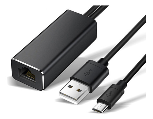 Adaptador Ethernet Micro-usb 10/100 Mbps Para Fire Tv Stick