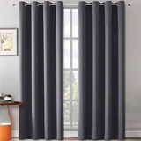 Cortinas Blackout Recamaras Economicas Largas 264x183cm,2pzs