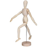 Figura Humana Madera Articulado  30cms, Stop Motion, Dibujo