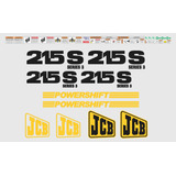 Kit De Calcomanías Para Jcb-215s Series 3