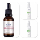 Acne Sabonete E Tonico + Serum Acido Hialuronico Bioage