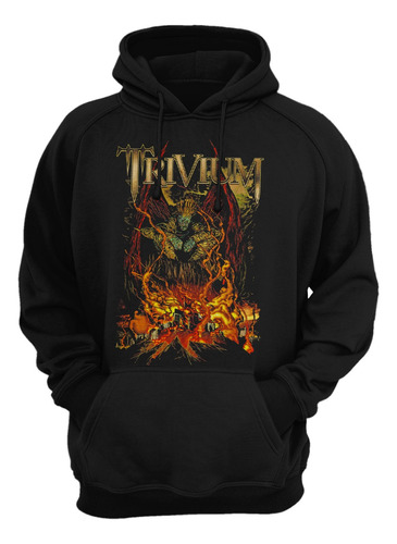 Sudadera Trivium, Unisex Capucha Y Cangurera 01