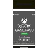 Xbox Game Pass Ultímate 10 Meses