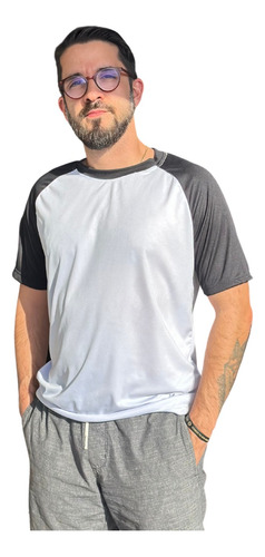 10 Camisetas Raglan 100%poliester Ideal Para Sublimação