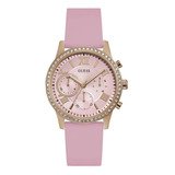 Reloj Guess W1135l2 Mujer Rosa Deportivo 100% Original