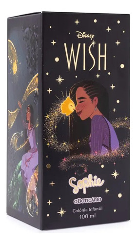 Colônia Infantil Sophie Wish Disney 100ml O Boticário + Brinde