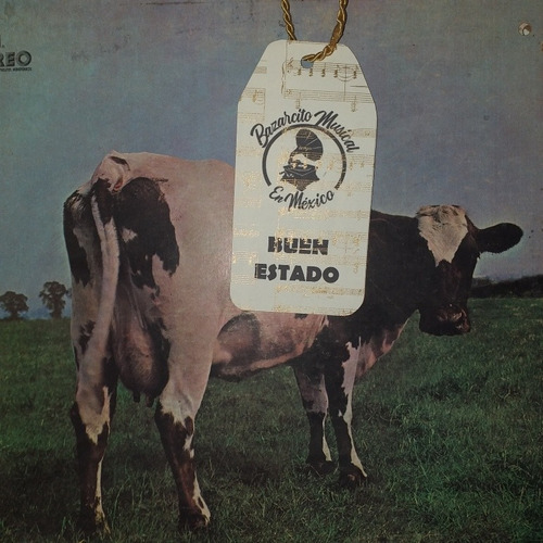 Pink Floyd Lp Vinilo Atom Heart Mother Etiqueta Verde 1972