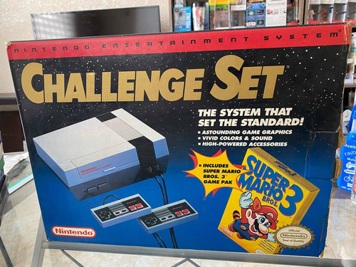 Consola Nintendo Nes Challenge Set + Super Mario Bros 3 Game