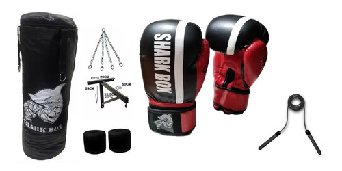 Kit Boxeo,kick Boxing,bolsa 1.10mts S/ Relleno+cadenas+sopo