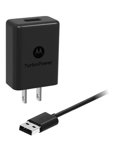 Cargador Motorola Turbo Power Rapido X Play G4 G5 Plus + Usb