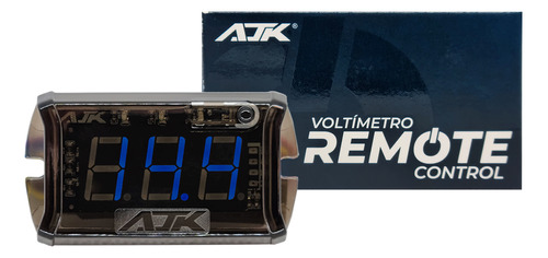 Voltimetro Digital Remote Control Ajk Sequenciador Azul 