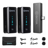 Boya By-xm6-s6 Micrófono De Solapa Inalámbrico Para Pc Con T