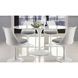 Mesa Saarinen Tulipa Jantar Oval Nanoglass 160x90