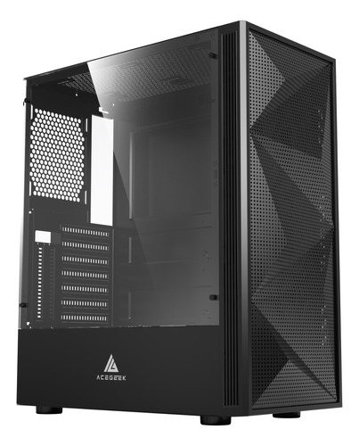 Gabinete Gamer Acegeek Morality L435, Mid-tower Lat De Vidro