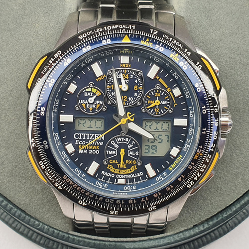 Relógio Citizen Promaster Skyhawk Blue Angels Jy0040-59l