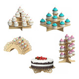 Kit Candy Bar 5 Piezas Para Mesa De Dulces, Mdf  Rge19