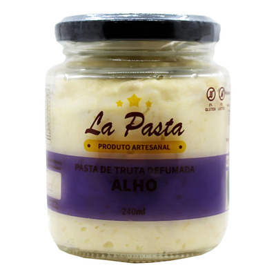 Pasta De Truta Defumada Com Alho Pote 240ml La Pasta