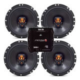 Kit 4 Alto Falantes Jbl 6 Polegada 200w Rms + Modulo Stetsom