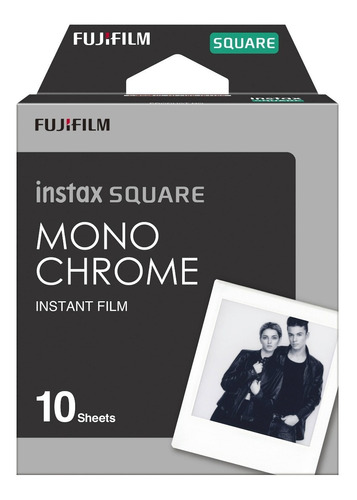 Rollo Fujifilm Instax Square Monochrome Premium Entrega