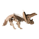 Rompecabezas Gigante Triceratops Soulutions 140x68cm Madera