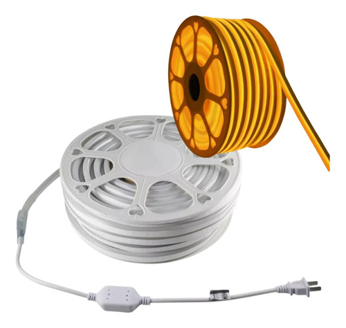 Manguera Led Neon 25m Ip65 110v Color A Elegir 